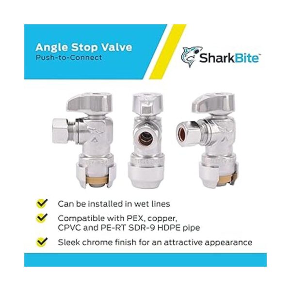 SharkBite 230370000LF conectores rectos de suministro con_4