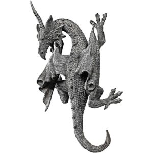 Design Toscano Escultura de pared con cuernos del dragón_1