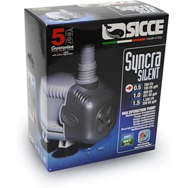 SICCE Syncra Silent 0.5 Bomba multiusos diseñada para_2