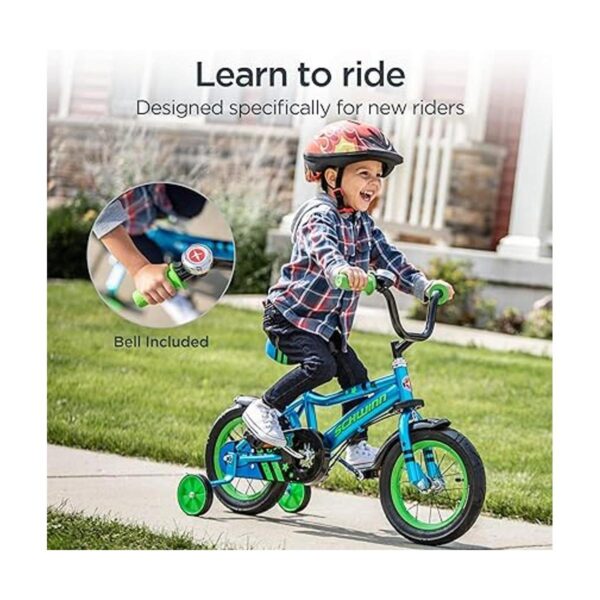 Schwinn Grit and Petunia Steerable Kids Bike Boys and_2