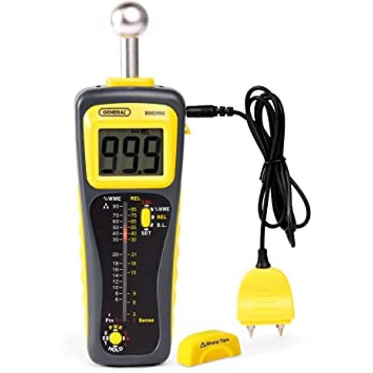 General Tools Medidor de humedad MMD950 Sensor de
