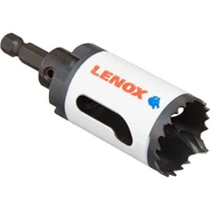 LENOX Tools 1772727 Sierra de taladro bimetálica ranura