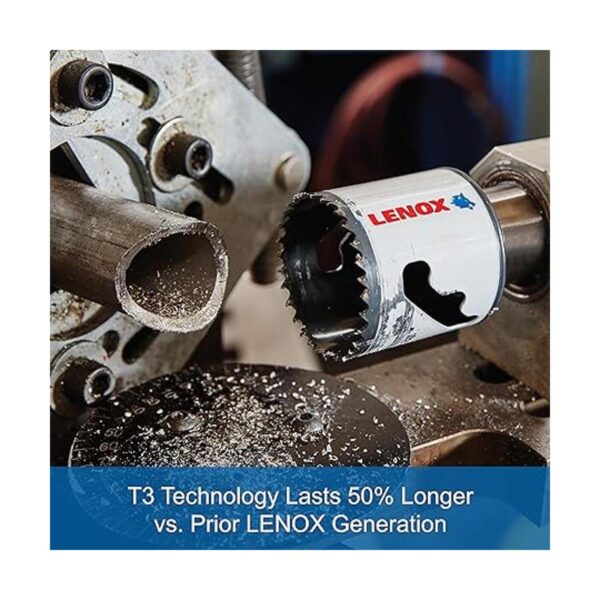 LENOX Tools 1772727 Sierra de taladro bimetálica ranura