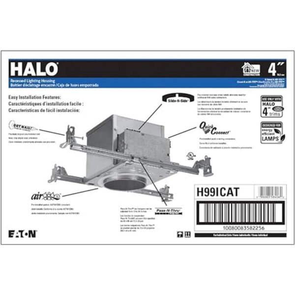 Halo empotrable H99ICAT6PK para vivienda. H99ICAT 120_2