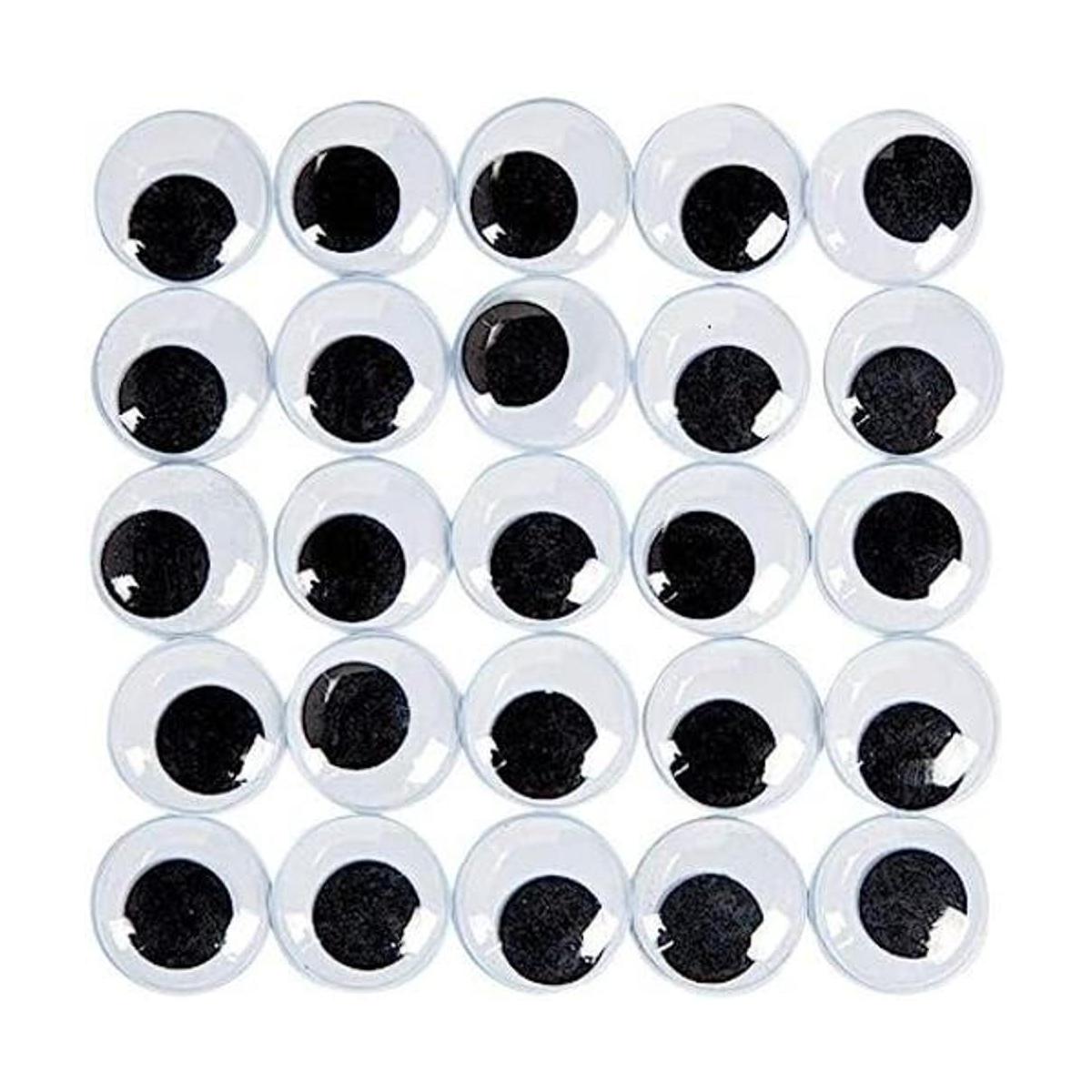 Fun Express Super enorme negro Wiggle Googly Eyes Artes y