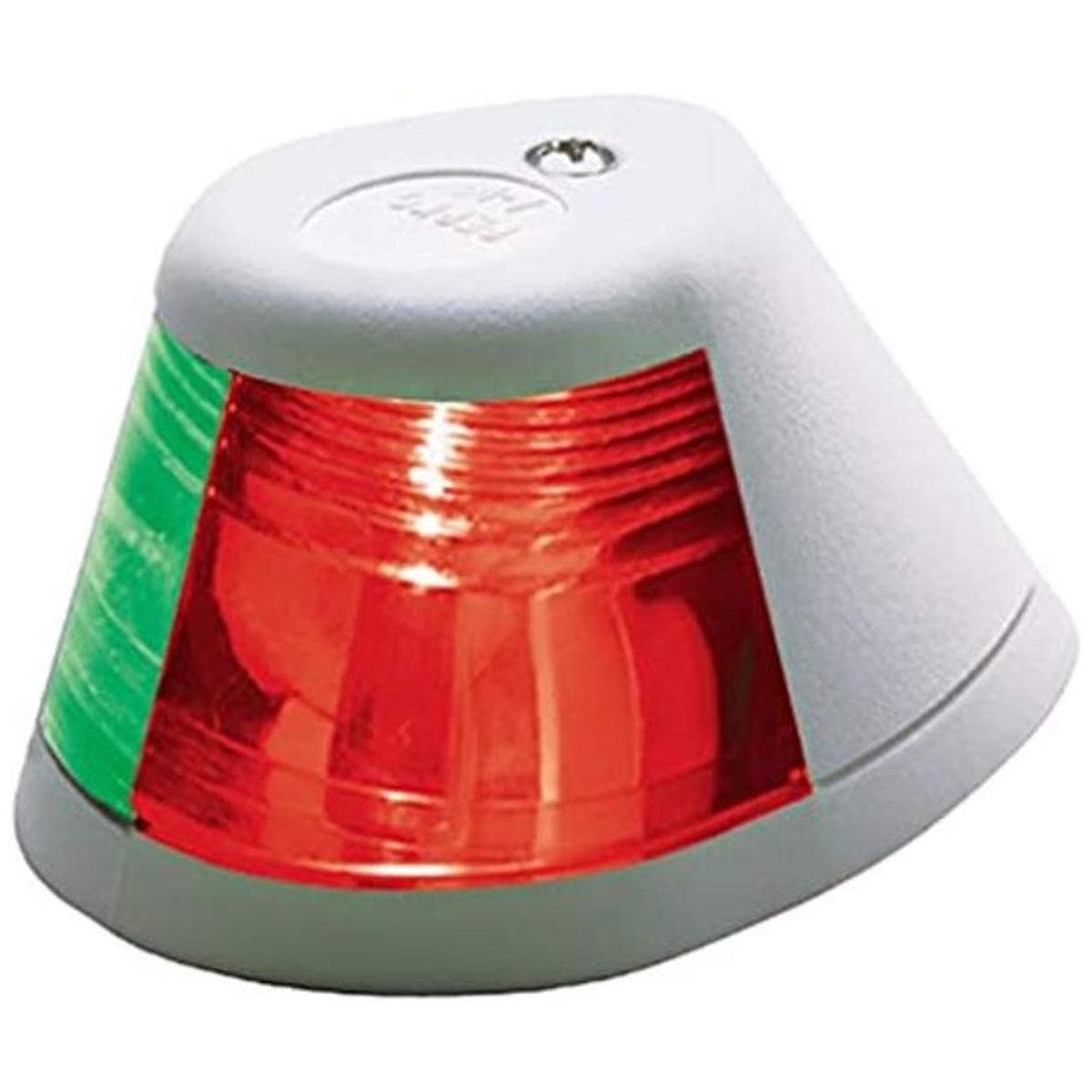 Perko 0252WB0DP1 Lámpara horizontal bicolor con base blanca