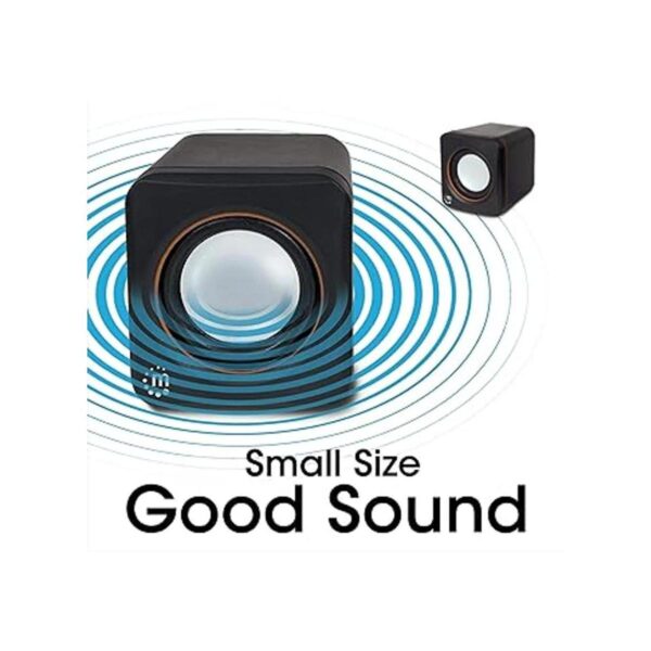 Manhattan Sistema de altavoces estéreo alimentado por USB_5