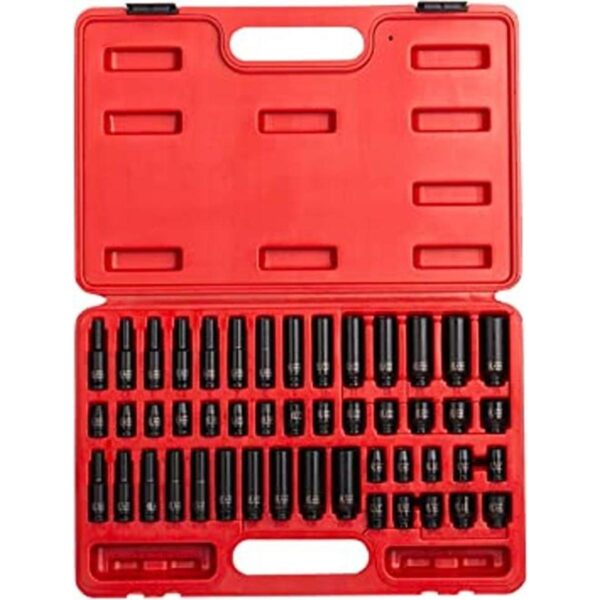 Sunex 1848 Juego de llaves de impacto SAE y métricas de_1