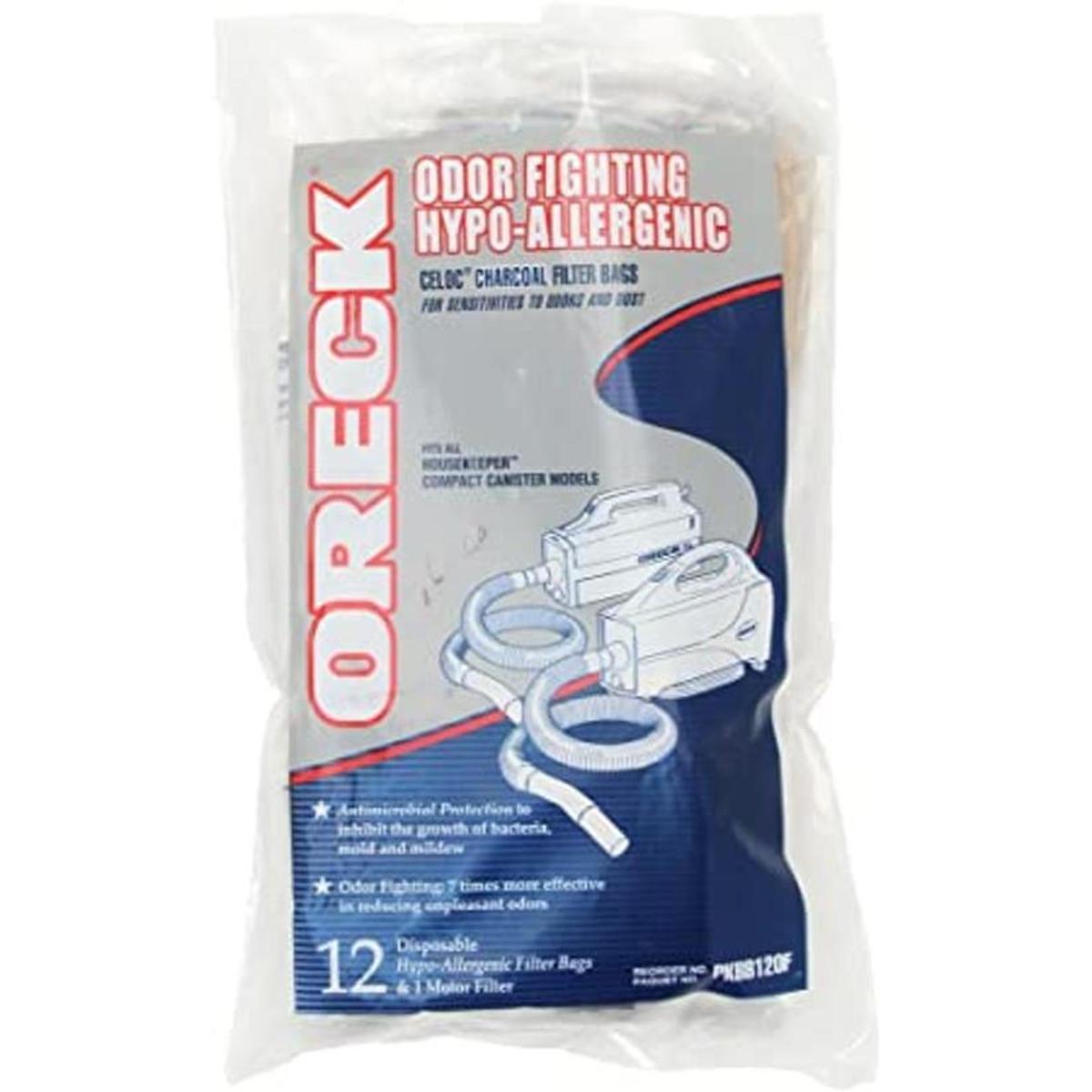 Oreck Reemplazo de bolsa de aspiradora de mano