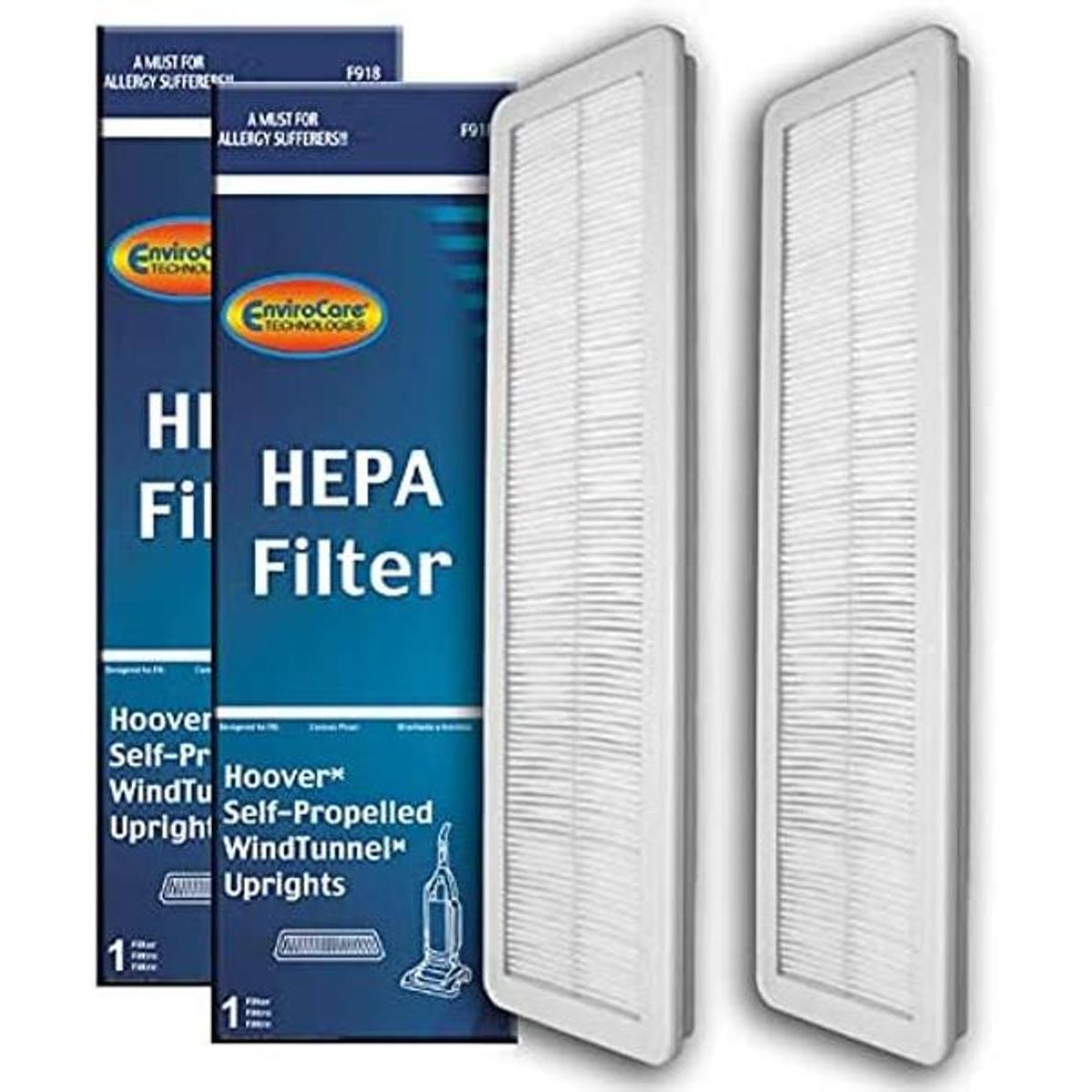 EnviroCare Filtros de repuesto para aspiradora de