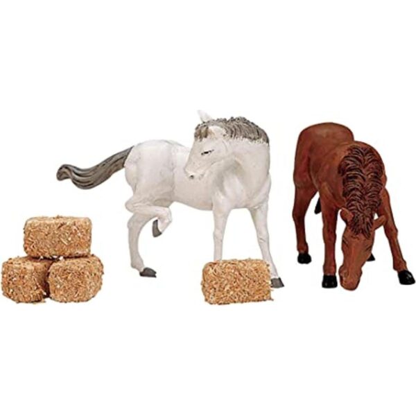 LEMAX Feed para los caballos Conjunto de 6 figuras de_1