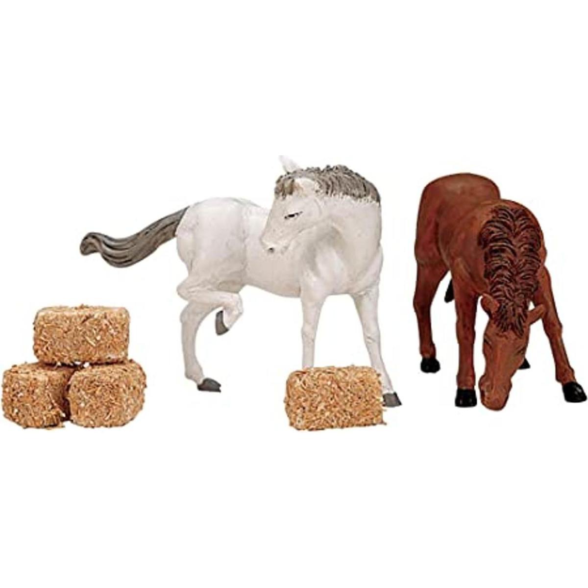 LEMAX Feed para los caballos Conjunto de 6 figuras de