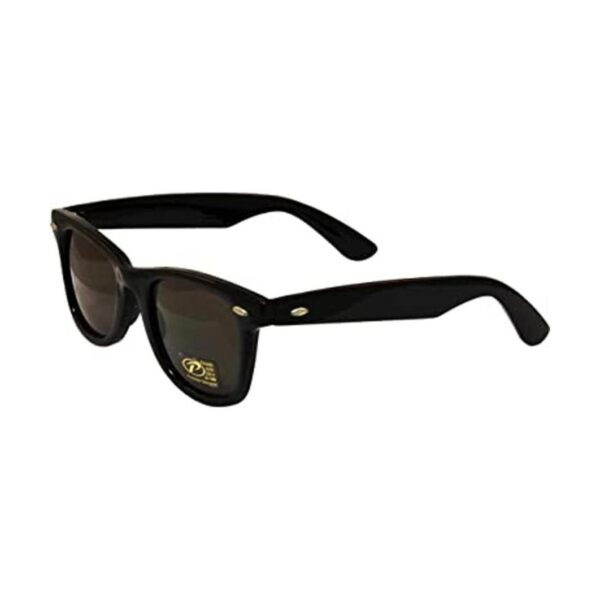 Gafas de sol Blues Brothers de Pcsun Black Frames Smoke Lens_1