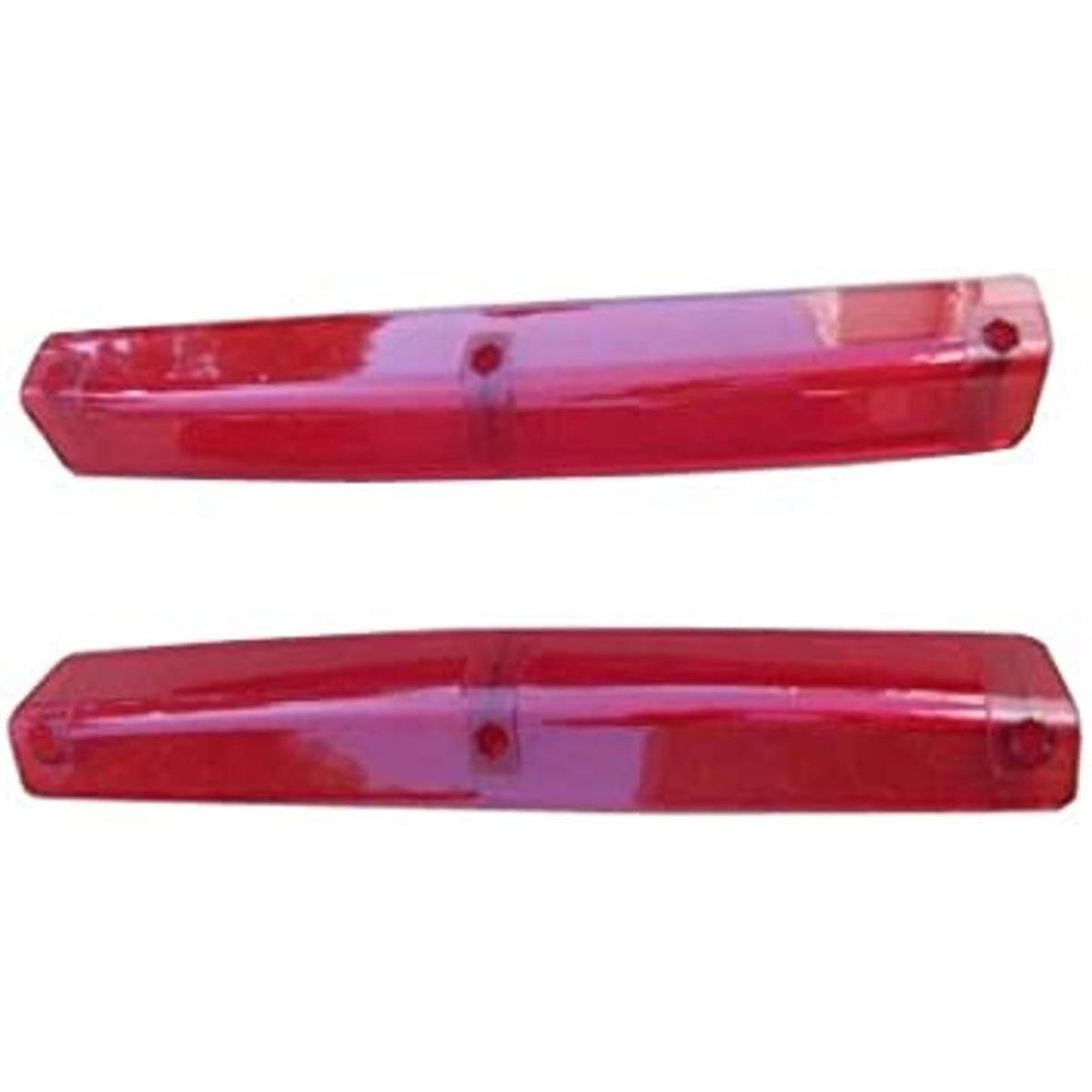 Replacement Luz lateral Cubiertas de lente para Harley
