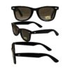Gafas de sol Blues Brothers de Pcsun Black Frames Smoke Lens_3