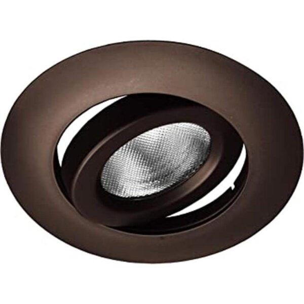 NICOR Lighting Anillo de cardán empotrable de bronce