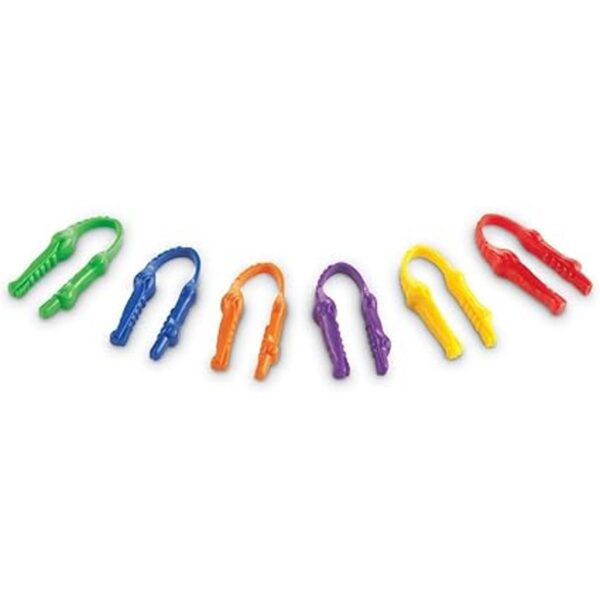Learning Resources Pinzas de agarre Gator 12 piezas_5
