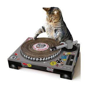 Serie UCK UK casa de juego para gatos DJ Deck Estándar