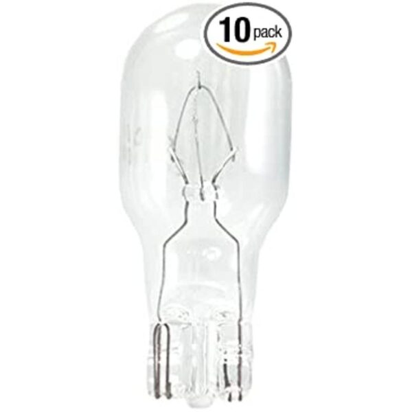 Foco de luz transparente estilo Xenón base en cuña de 12_1
