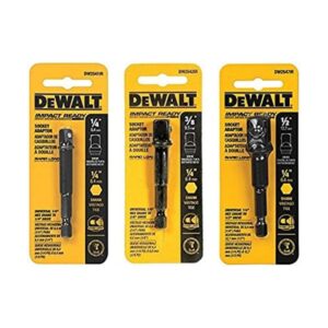 DeWalt Juego de adaptadores de enchufe de 3 piezas_1