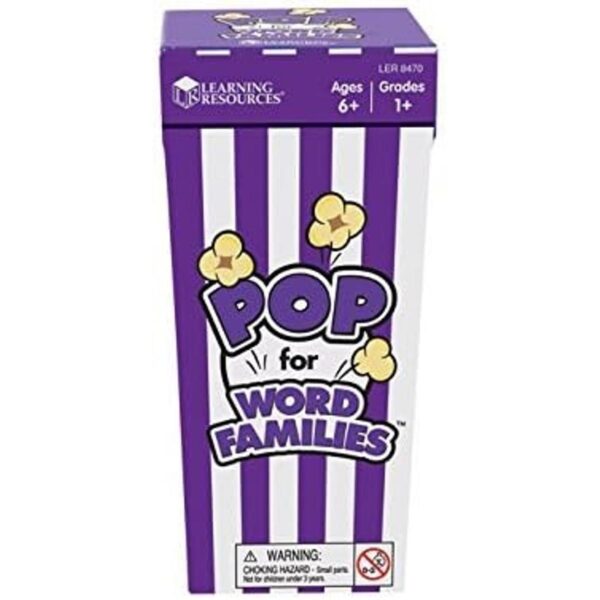 Palomitas para juego de palabras para la familia por_2