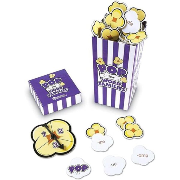 Palomitas para juego de palabras para la familia por_1