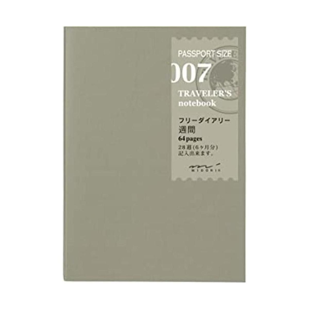 Midori Cuaderno de viaje recambio 007
