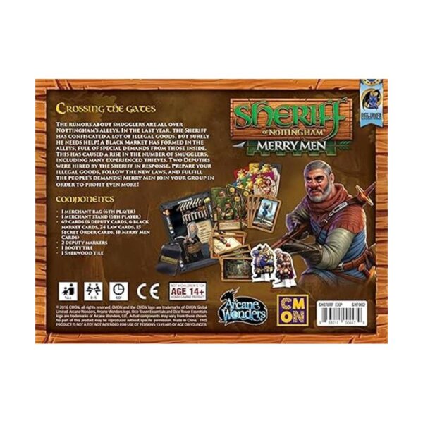 Arcane Wonders Sheriff of Nottingham Merry Men Board Games_3