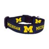 NCAA Michigan Wolverines Collegiate perro collar pequeño_1