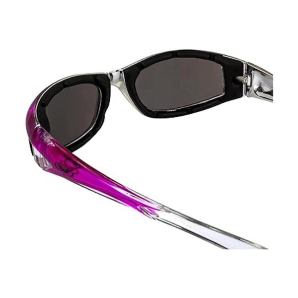 Mujeres Lady motocicleta anteojos de sol anteojos Rosa y_5