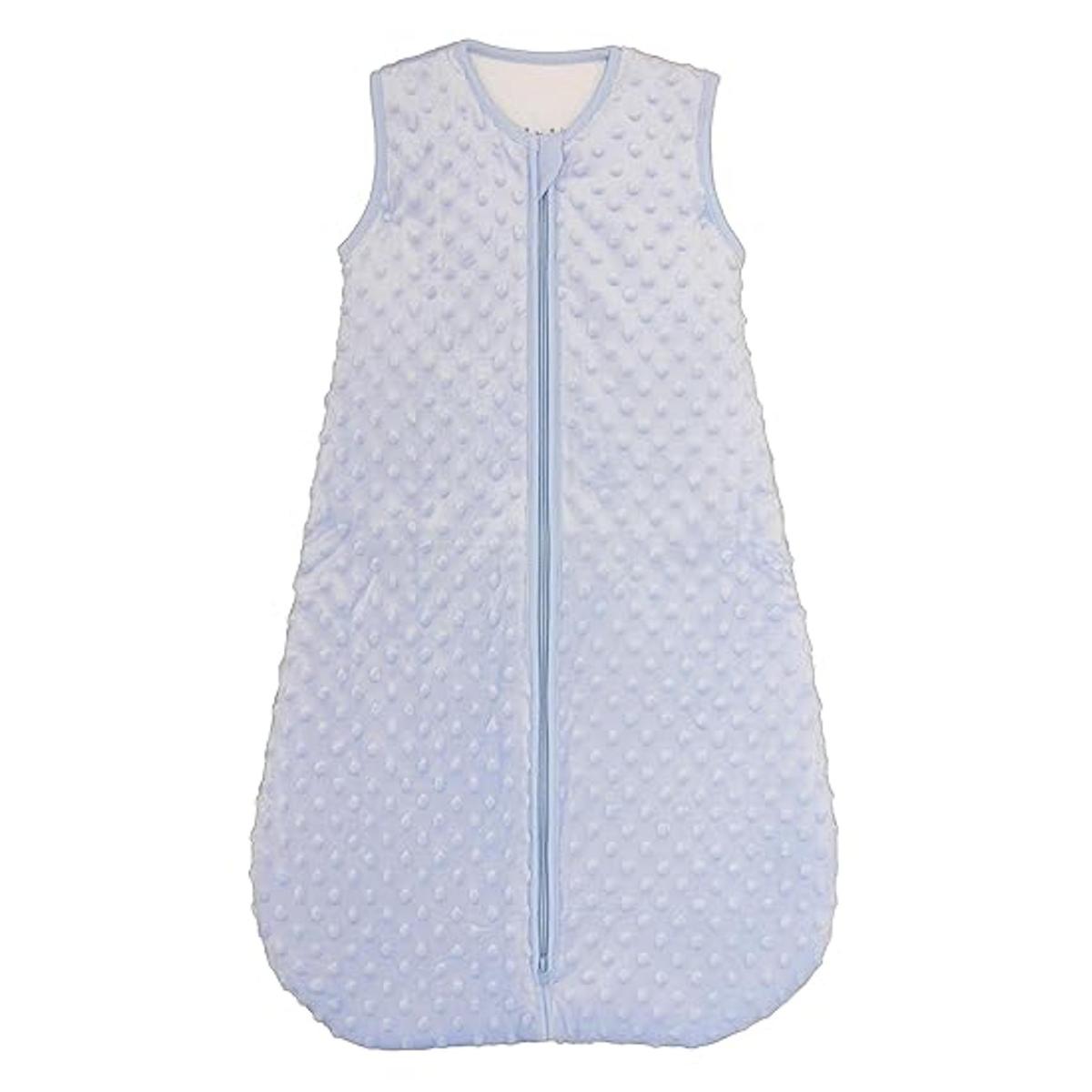 Saco de dormir para bebé diseño de lunares Minky Dot