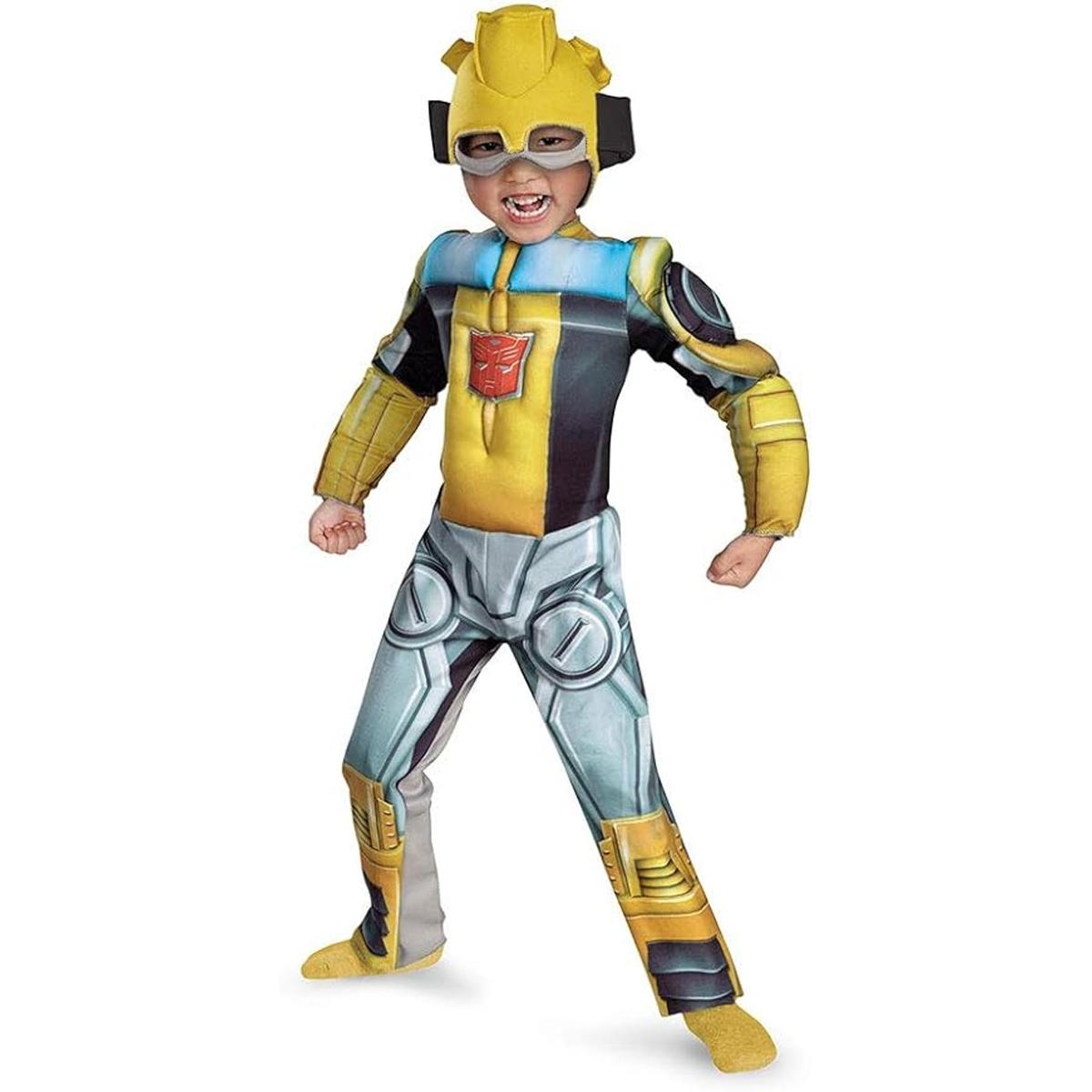Disfraz de robot de rescate BumbleBee para niños de