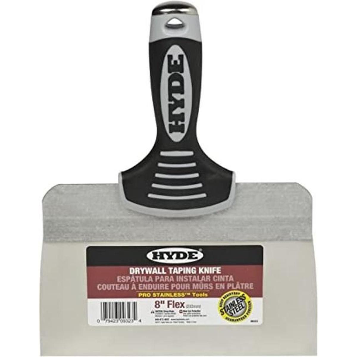 Hyde Herramientas 09323 8Inch Pro Acero Inoxidable