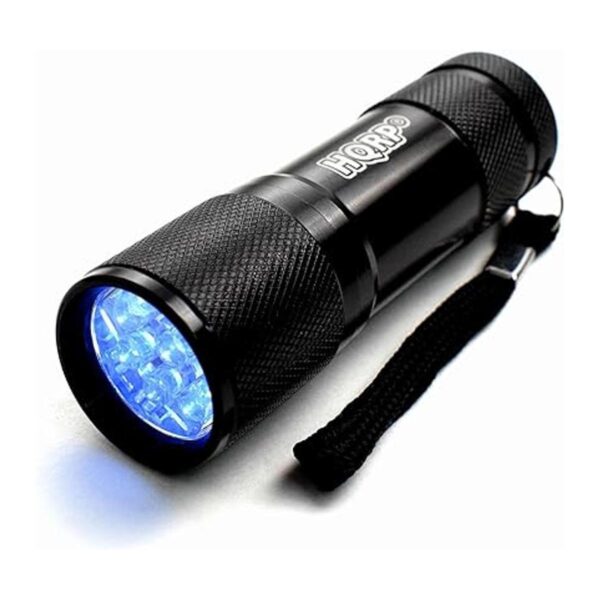 HQRP Profesional 365 nM 9 LED de piedras preciosas e_2