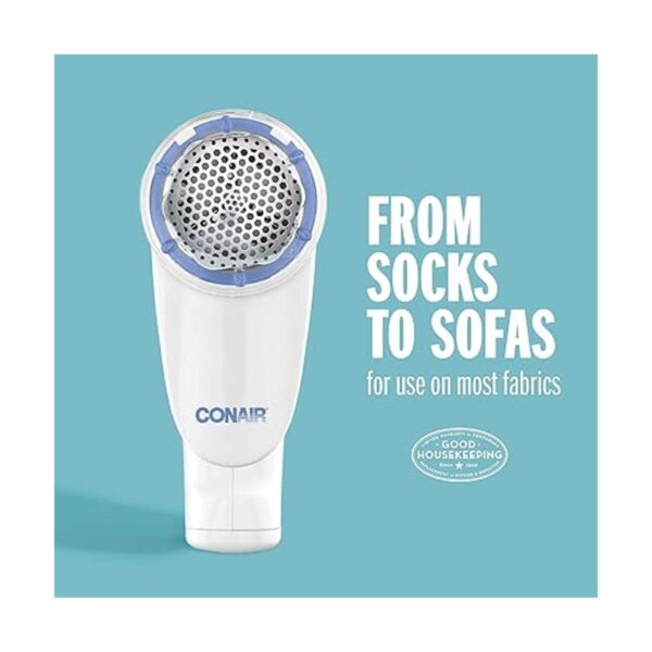 Dispositivo Conair para limpiar bolitas de la tela con_2