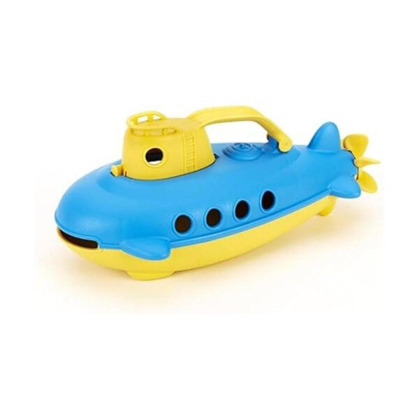 Juguetes submarino verde. Amarillo_2