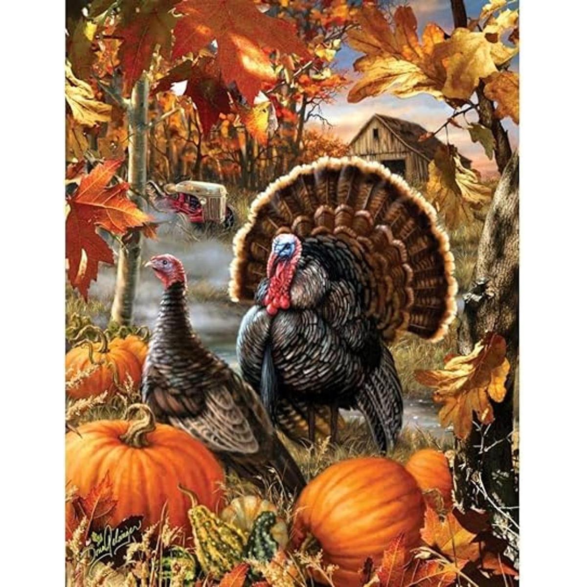 Gobbler Farms rompecabezas de 1000 unidades Tamaño Grande