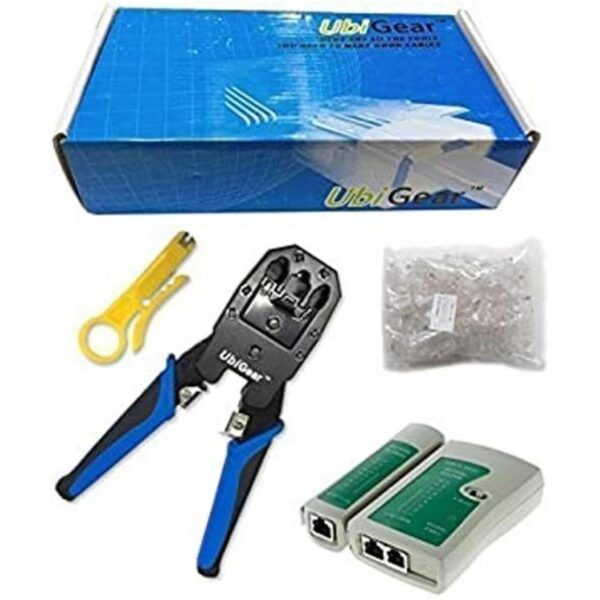 Kit de herramientas para conectores de redes probador de