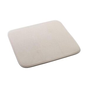 Tapete para secado de platos Norpro de microfibra Crema_1