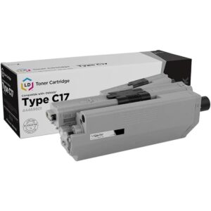 Cartucho de tóner láser negro compatible con LD Okidata_1