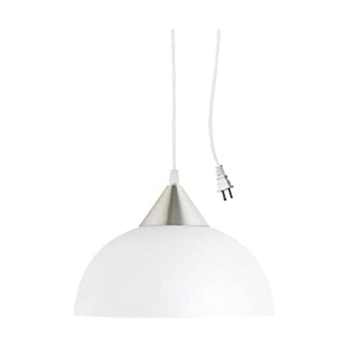 Globe Electric Amris Portalámparas colgante con enchufe