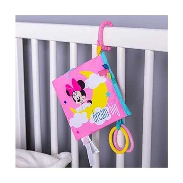 Libro suave para bebés con diseño de Minnie Mouse On The_6