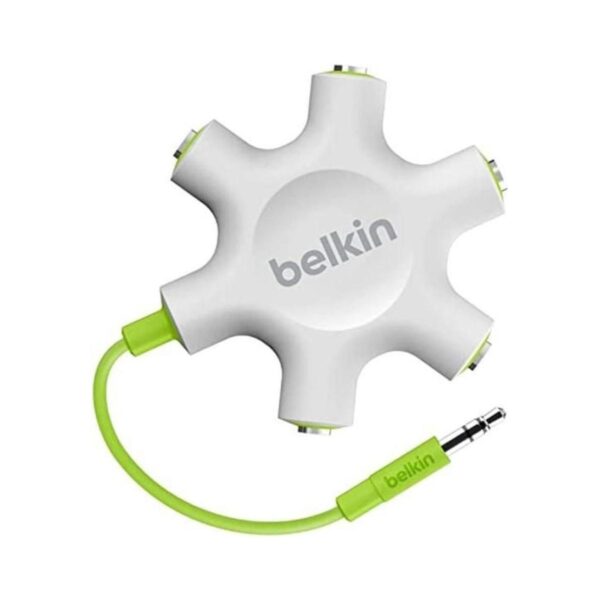Bifurcador de auriculares Belkin Rockstar 1 Verde claro_1