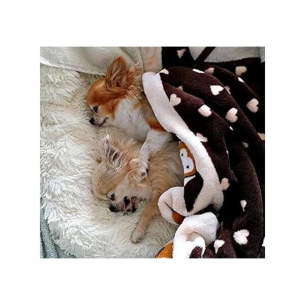 Manta para mascotas SmartPetLove Snuggle Marrón