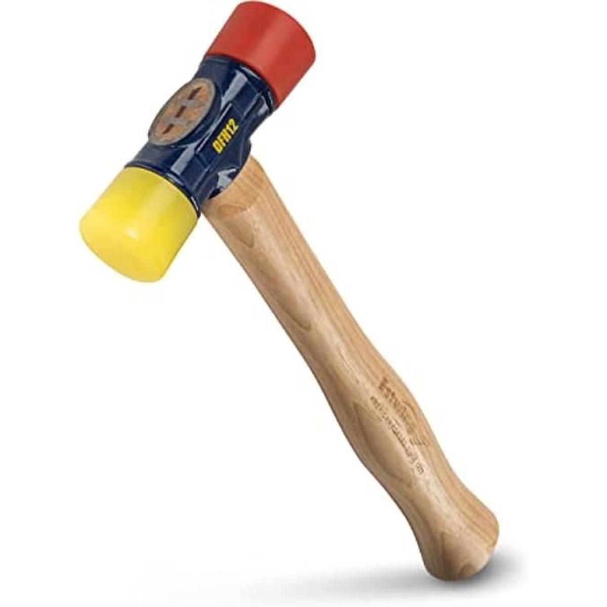 Estwing dfh12 martillo mazo de rojo y amarillo