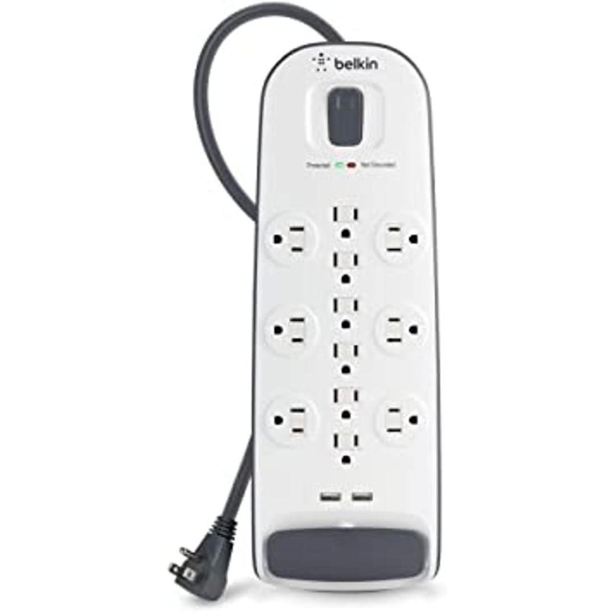 Protector contra sobretensiones Belkin 12Outlet con un