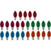 Creative Hobbies Box of 25 Colored Light Bulbs Random_4
