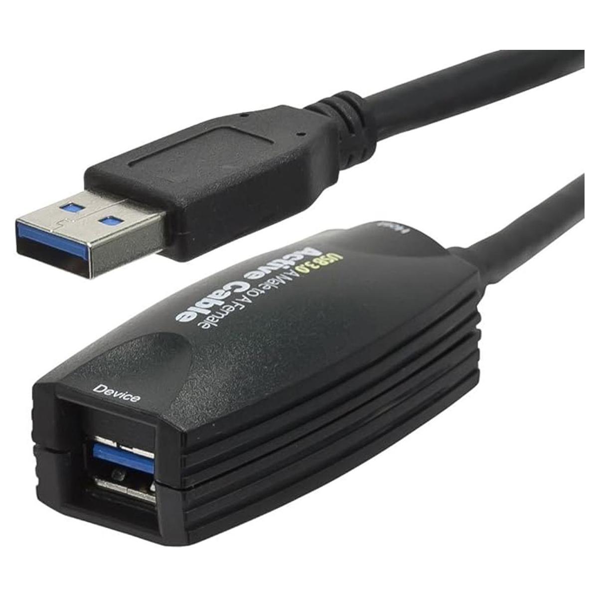 Monoprice Cable de extensión activo USB 3.0 A macho a