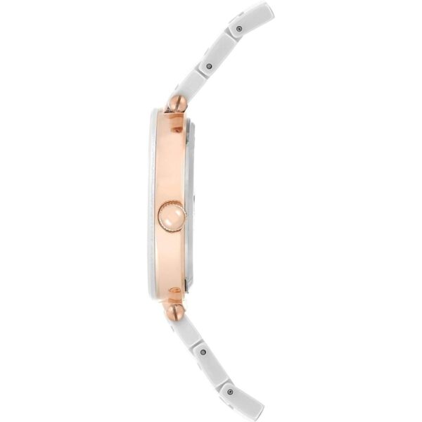Anne Klein Reloj de pulsera de cerámica con diamantes_2