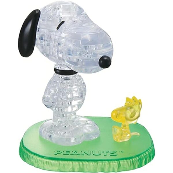 Rompecabezas original de vidrio 3D Bella Snoopy y_1